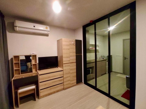 1 ห้องนอน | 1 ห้องน้ำ | MRT Phra Ram 9 | 25.5 ตร.ม. | 12,000 บาท/เดือน | ชั้น 5 — Aspire Asoke-Ratchada กรุงเทพฯ