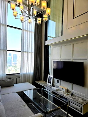 Condos for rent : 1Bed | 1Bath | BTS Chong Nonsi | 45sqm | THB 44,000/mo | Fl.34 — Knightsbridge Prime Sathorn Bangkok