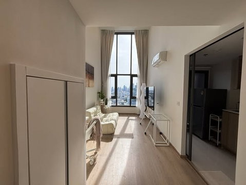 1Bed | 1Bath | MRT Queen Sirikit National Convention Centre | 41sqm | THB 35,000/mo | Fl.35 — Life Rama 4 - Asoke Bangkok