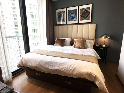2Bed | 1Bath | BTS Phrom Phong | 53sqm | THB 45,000/mo | Fl.18 — Park Origin Phrom Phong Bangkok