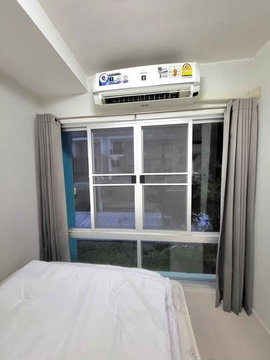 1 ห้องนอน | 1 ห้องน้ำ | BTS Udom Suk | 29 ตร.ม. | 7,000 บาท/เดือน | ชั้น 2 — The Log 3 Condominium กรุงเทพฯ