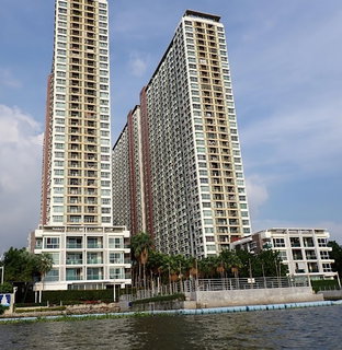 รูปภาพ 1Bed | 1Bath | BTS Surasak | 29sqm | THB 15,000/mo | Fl.22 — Lumpini Place Riverside Bangkok