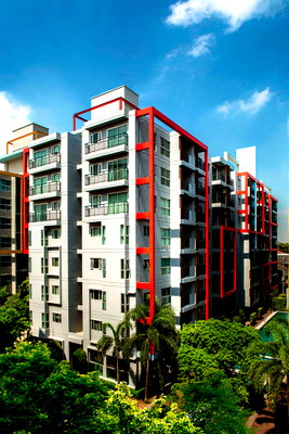คอนโดให้เช่า : 2 ห้องนอน | 1 ห้องน้ำ | BTS On Nut | 43 ตร.ม. | 12,000 บาท/เดือน | ชั้น 8 — Glendale Condo Onnut-Srinakarin กรุงเทพฯ