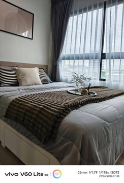 1Bed | 1Bath | MRT Bang O | 25sqm | THB 12,000/mo | Fl.4 — Icondo Active Phatthanakan Bangkok