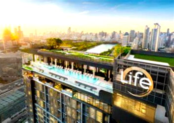 Condos for rent : 1Bed | 1Bath | MRT Queen Sirikit National Convention Centre | 41sqm | THB 29,000/mo | Fl.35 — Life Rama 4 - Asoke Bangkok