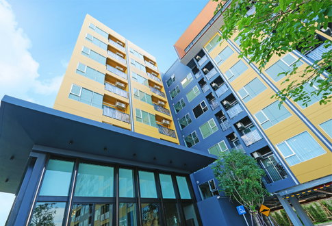 1 ห้องนอน | 1 ห้องน้ำ | BTS Bang Chak | 29 ตร.ม. | 10,000 บาท/เดือน | ชั้น 4 — Plum Condo Sukhumvit 62 กรุงเทพฯ