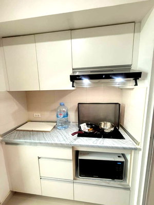 Condos for rent : 1Bed | 1Bath | MRT Phra Ram 9 | 37sqm | THB 14,000/mo | Fl.9 — Lumpini Place Rama 9 - Ratchada Bangkok