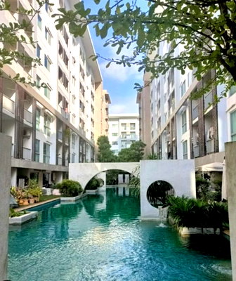 Condos for rent : 1Bed | 1Bath | MRT Sutthisan | 30sqm | THB 9,000/mo | Fl.2 — A Space Sukhumvit 77 Bangkok