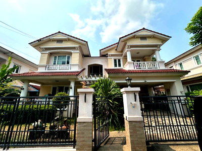 Houses for sale : Urgent Sale! Spacious Luxury Single House – Nanthawan Prachachuen Prime Location  81.3 sq.w. | Bang Talat, Pak Kret, Nonthaburi