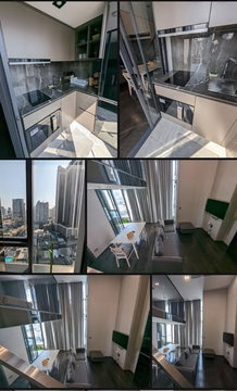 1Bed | 1Bath | BTS Ratchathewi | 40sqm | THB 38,000/mo | Fl.18 — Conner Ratchatewi Bangkok