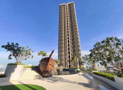 1Bed | 1Bath | ARL Hua Mak | 35sqm | THB 15,000/mo | Fl.12 — Supalai Veranda Ramkhamhaeng Bangkok