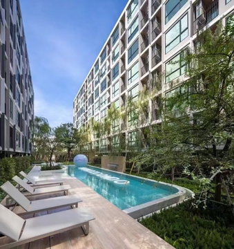 1Bed | 1Bath | MRT Thailand Cultural | 24sqm | THB 13,000/mo | Fl.6 — Atmoz Ratchada - Huaikwang Bangkok
