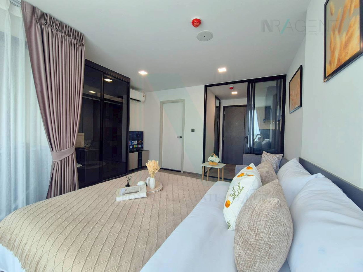 รูป ให้เช่าคอนโด แอทโมซ พาลาซิโอ ลาดพร้าว-วังหิน อาคาร B ชั้น 6 1 ห้องนอน ขนาด 24.11 ตรม ใกล้ The Jas วังหิน - รูปที่ 4/8