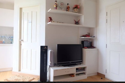 Studio | 1Bath | BTS Nopparat | 28sqm | THB 9,000/mo | Fl.9 — The Trust Residence Ratchada-Rama 3 Bangkok