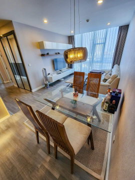 2Bed | 2Bath | BTS Surasak | 78.26sqm | THB 50,000/mo | Fl.12 — The Room Sathorn-Tanonpun Bangkok
