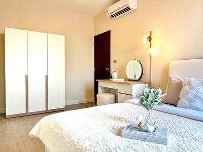 คอนโดให้เช่า : 1 ห้องนอน | 1 ห้องน้ำ | BTS Udom Suk | 33 ตร.ม. | 18,000 บาท/เดือน | ชั้น 6 — The Sky Sukhumvit กรุงเทพฯ