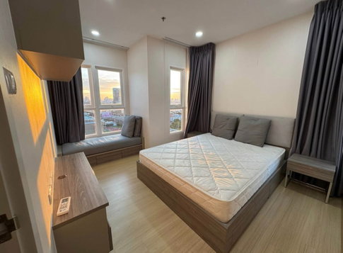 2Bed | 2Bath | MRT Ratchadaphisek | 69sqm | THB 36,000/mo | Fl.17 — Supalai Veranda Ramkhamhaeng Bangkok