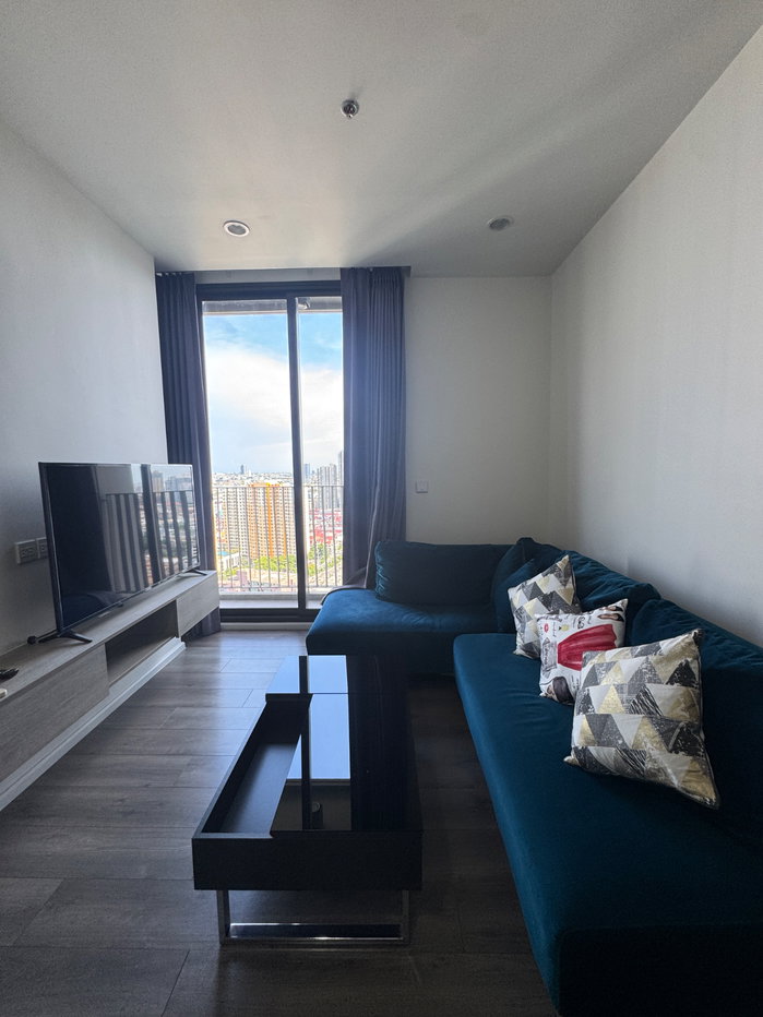 รูป 🌈💫Rent/เช่า Condo Whizdom Essence Sukhumvit💫🌈‼️35,000 บาท/เดือน‼️2 ห้องนอน 2 ห้องน้ำ ‼️Bts ปุณณวิถี🚝‼️ - รูปที่ 6/27