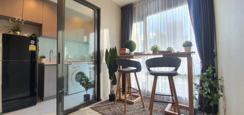 1Bed | 1Bath | BTS Thong Lo | 35sqm | THB 22,000/mo | Fl.10 — Rhythm Sukhumvit 36-38 Bangkok