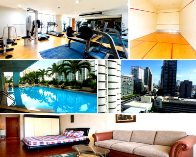 คอนโดให้เช่า : สตูดิโอ | 1 ห้องน้ำ | BTS Nana | 42 ตร.ม. | 16,000 บาท/เดือน | ชั้น 16 — Sukhumvit Suite กรุงเทพฯ