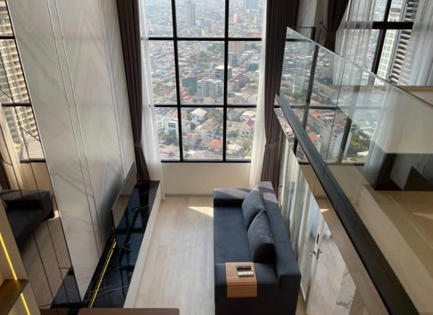 1 ห้องนอน | 1 ห้องน้ำ | BTS Chong Nonsi | 44 ตร.ม. | 33,000 บาท/เดือน | ชั้น 37 — Knightsbridge Prime Sathorn กรุงเทพฯ