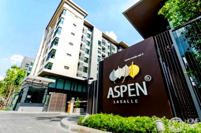 Condos for rent : 1Bed | 1Bath | MRT Si Lom | 36sqm | THB 10,000/mo | Fl.3 — Aspen Lasalle Bangkok