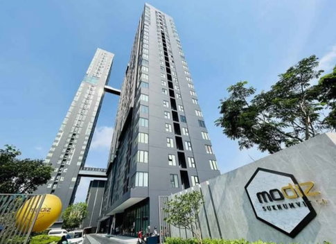 1 ห้องนอน | 1 ห้องน้ำ | BTS On Nut | 31 ตร.ม. | 16,000 บาท/เดือน | ชั้น 17 — Modiz Sukhumvit 50 กรุงเทพฯ