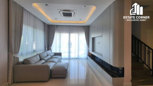 รูป ให้เช่าบ้านเดี่ยวหรู Bangkok Boulevard Signature ลาดพร้าว–เสรีไทย ตกแต่งครบ พร้อมอยู่ | บ้านสุดซอย เป็นส่วนตัว - รูปที่ 12/12