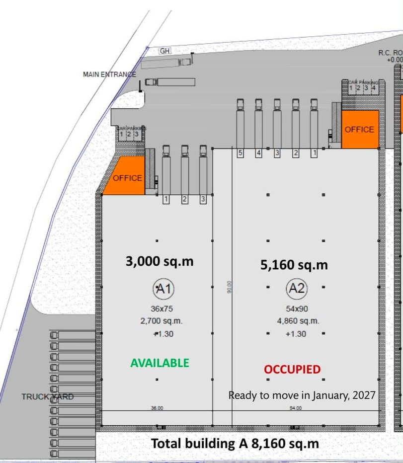 รูป ให้เช่าโรงงานสร้างใหม่ ผังม่วง กม.23 บางบ่อ สมุทรปราการ - รูปที่ 10/18