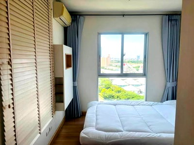 Condos for rent : 1Bed | 1Bath | BTS Siam | 36sqm | THB 9,000/mo | Fl.12 — Parkland Srinakarin Lakeside Bangkok