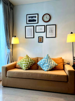 คอนโดให้เช่า : 1 ห้องนอน | 1 ห้องน้ำ | BTS Phra Khanong | 48 ตร.ม. | 30,000 บาท/เดือน | ชั้น 8 — Rhythm Sukhumvit 44/1 กรุงเทพฯ