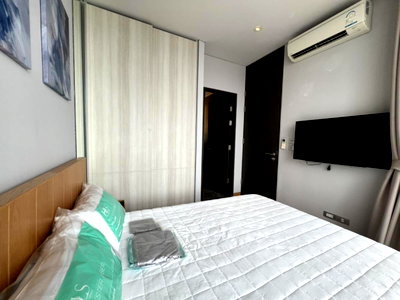 คอนโดให้เช่า : 1 ห้องนอน | 1 ห้องน้ำ | BTS Phrom Phong | 26 ตร.ม. | 22,000 บาท/เดือน | ชั้น 23 — The Lumpini 24 กรุงเทพฯ