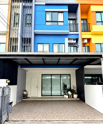 ทาวน์โฮม กรุงเทพมหานคร : ขายทาวน์โฮม Patio Watcharapol–Ramintra | 3 ชั้น | เฟอร์นิเจอร์ครบ | พร้อมเข้าอยู่ เหมาะสำหรับครอบครัว หรือผู้ที่ต้องการพื้นที่สำหรับ Home Office