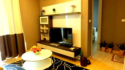 Condos for rent : 1Bed | 1Bath | ARL Ramkhamhaeng | 31sqm | THB 17,000/mo | Fl.22 — Thru Thonglor Bangkok