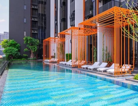 1Bed | 1Bath | BTS Punnawithi | 32sqm | THB 18,000/mo | Fl.34 — The Line Sukhumvit 101 Bangkok