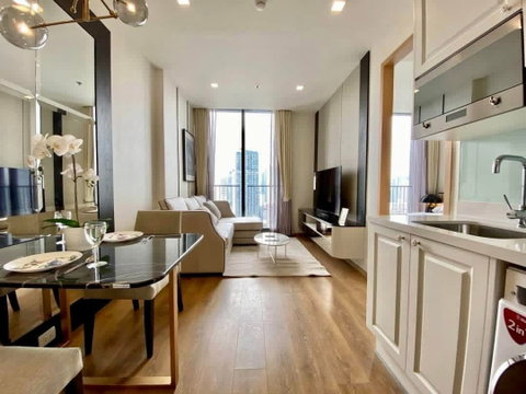 1Bed | 1Bath | BTS Phrom Phong | 35sqm | THB 30,000/mo | Fl.22 — Noble BE33 Bangkok
