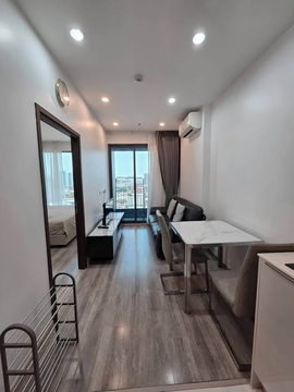 1 ห้องนอน | 1 ห้องน้ำ | BTS Udom Suk | 35 ตร.ม. | 19,000 บาท/เดือน | ชั้น 19 — Ideo Mobi Sukhumvit 66 กรุงเทพฯ