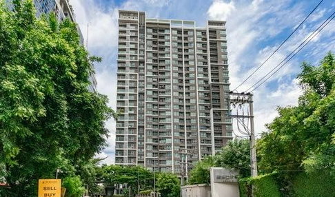 1Bed | 1Bath | MRT Bang Rak Yai | 34sqm | THB 11,000/mo | Fl.1 — Aspire Rama 9 Bangkok