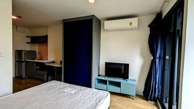 Condos for rent : Studio | 1Bath | BTS Kasetsart University | 24sqm | THB 9,000/mo | Fl.3 — Attitude Bu Bangkok