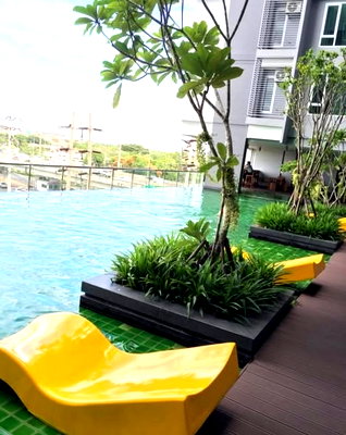 คอนโดให้เช่า : 2 ห้องนอน | 2 ห้องน้ำ | MRT Kamphaeng Phet | 60 ตร.ม. | 15,000 บาท/เดือน | ชั้น 12 — Greene Condo กรุงเทพฯ