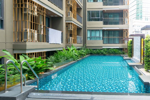 1 ห้องนอน | 1 ห้องน้ำ | BTS Asok | 35 ตร.ม. | 24,000 บาท/เดือน | ชั้น 5 — Mirage Sukhumvit 27 กรุงเทพฯ
