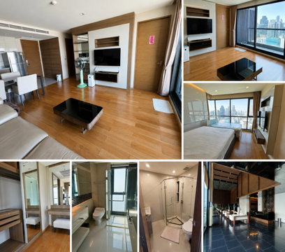 1 ห้องนอน | 1 ห้องน้ำ | BTS Saphan Taksin | 75 ตร.ม. | 47,000 บาท/เดือน | ชั้น 38 — The Address Sathorn กรุงเทพฯ