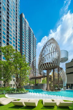 1 ห้องนอน | 1 ห้องน้ำ | BTS Udom Suk | 32 ตร.ม. | 14,000 บาท/เดือน | ชั้น 14 — Elio Del Nest กรุงเทพฯ