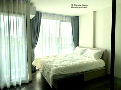 คอนโดให้เช่า : 1 ห้องนอน | 1 ห้องน้ำ | BTS Krung Thon Buri | 25 ตร.ม. | 12,000 บาท/เดือน | ชั้น 5 — Flexi Sathon กรุงเทพฯ
