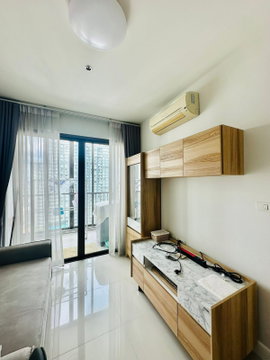1Bed | 1Bath | BTS Krung Thon Buri | 35sqm | THB 15,000/mo | Fl.20 — Ideo Sathorn-Taksin Bangkok