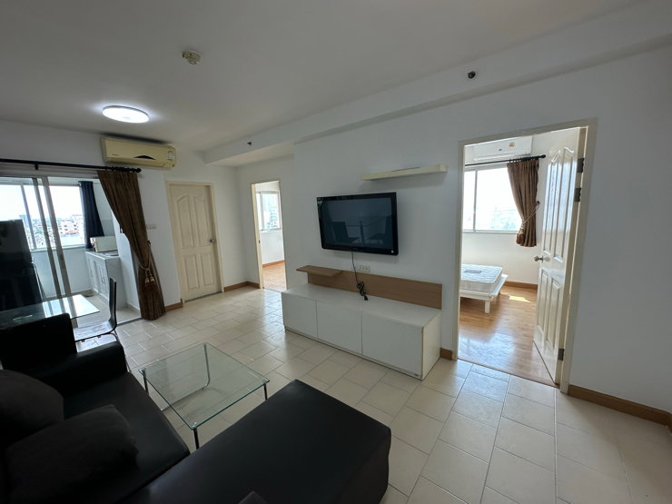 รูป 🔥 2 ห้องนอน แต่เช่าไม่ถึงหมื่น! ใครหาห้องใหญ่ต้องดูห้องนี้ | City Home Rattanathibet - รูปที่ 4/12