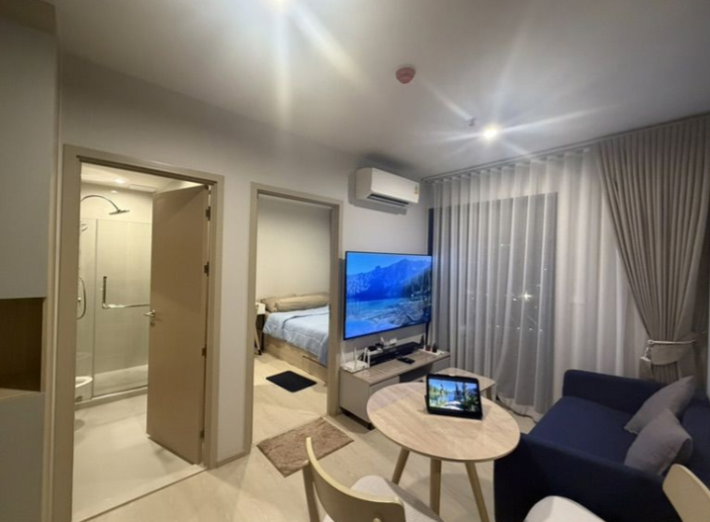 รูป (มี1 ห้องนอนด้วยราคา 16500 บาทขนาด 26 ตรม.ชั้น29) นิวเมกาพลัสบางนา ห้อง ชั้น 20 วิวเมือง 2 ห้องนอน ชั้น20 34.83 ตรม.ราคา 26,500บ - รูปที่ 6/14