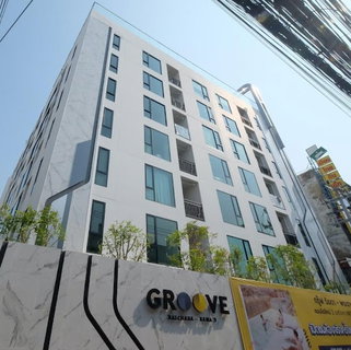 รูปภาพ 1 ห้องนอน | 1 ห้องน้ำ | MRT Phra Ram 9 | 25 ตร.ม. | 15,000 บาท/เดือน | ชั้น 7 — Groove Condo Ratchada RAMA9 กรุงเทพฯ