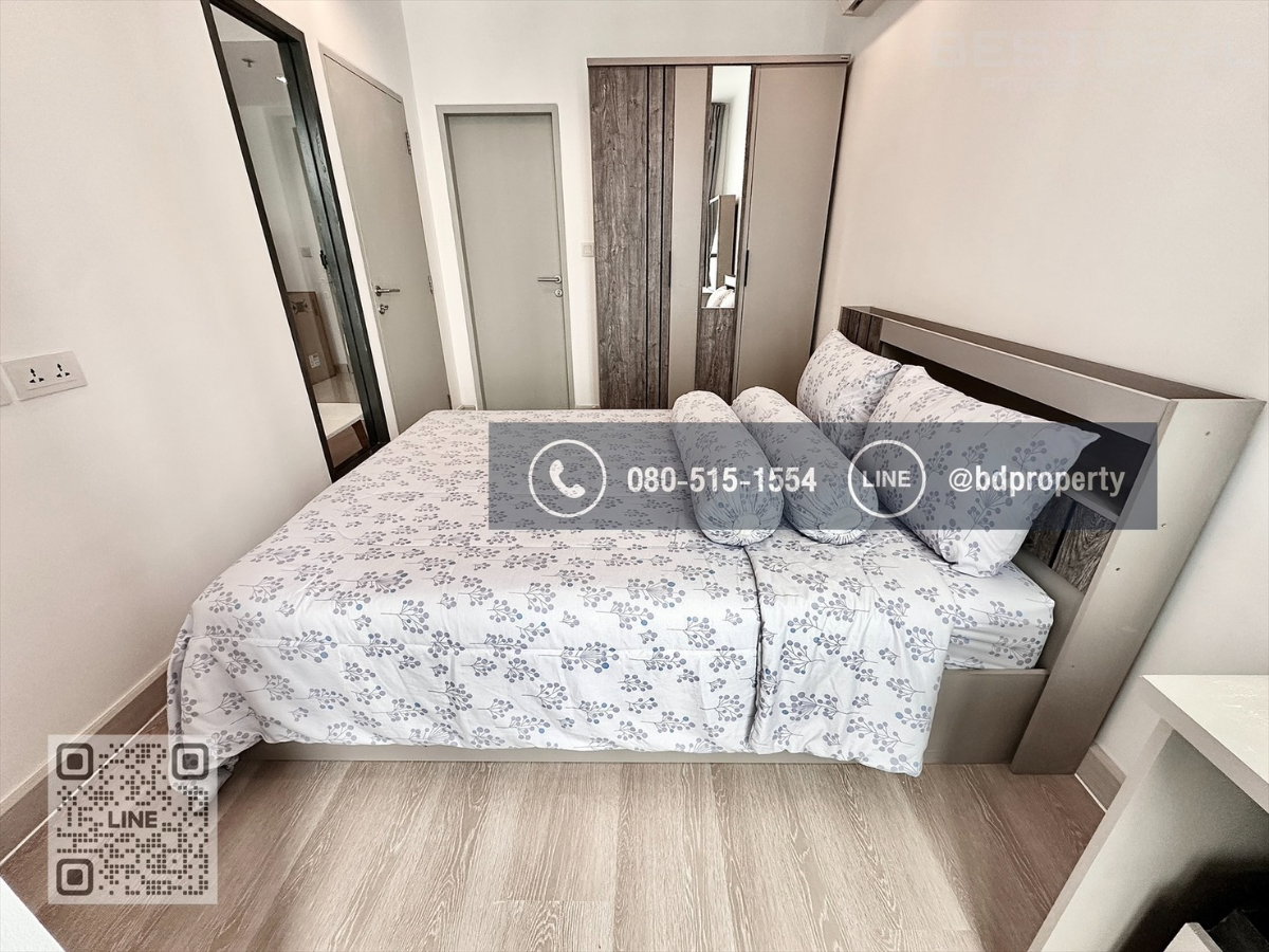 รูป Bestdeal ให้เช่า 1 ห้องนอน 31ตรม.ราคา 16,000/เดือนเท่านั้น เฟอร์นิเจอร์และเครื่องใช้ไฟฟ้าครบ“IDEO MOBI RAMA 9” ใกล้MRT และ เซ็นทรัลพระราม 9 - รูปที่ 10/16