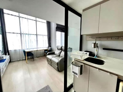 คอนโดให้เช่า : 1 ห้องนอน | 1 ห้องน้ำ | BTS Chong Nonsi | 38 ตร.ม. | 28,000 บาท/เดือน | ชั้น 40 — Knightsbridge Prime Sathorn กรุงเทพฯ
